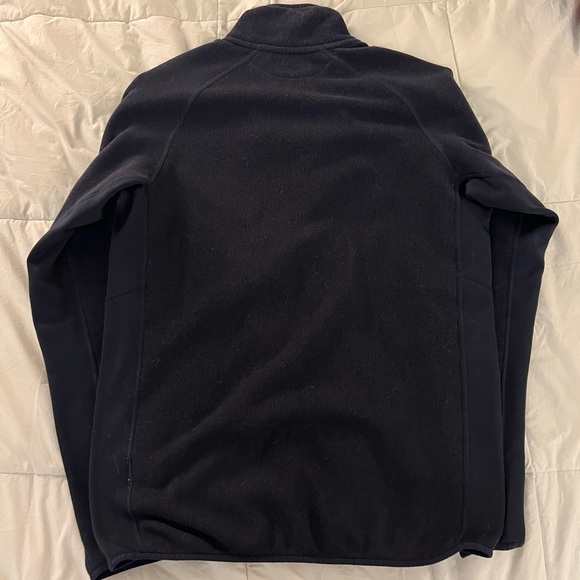 Patagonia Better Sweater 1/4 zip Navy and red - Picture 3 of 3